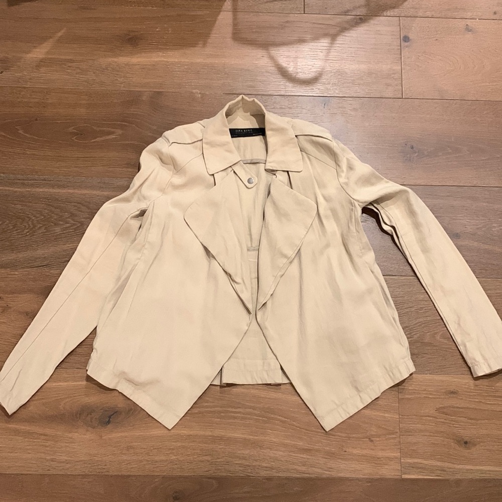 Zara Short Trench Coat